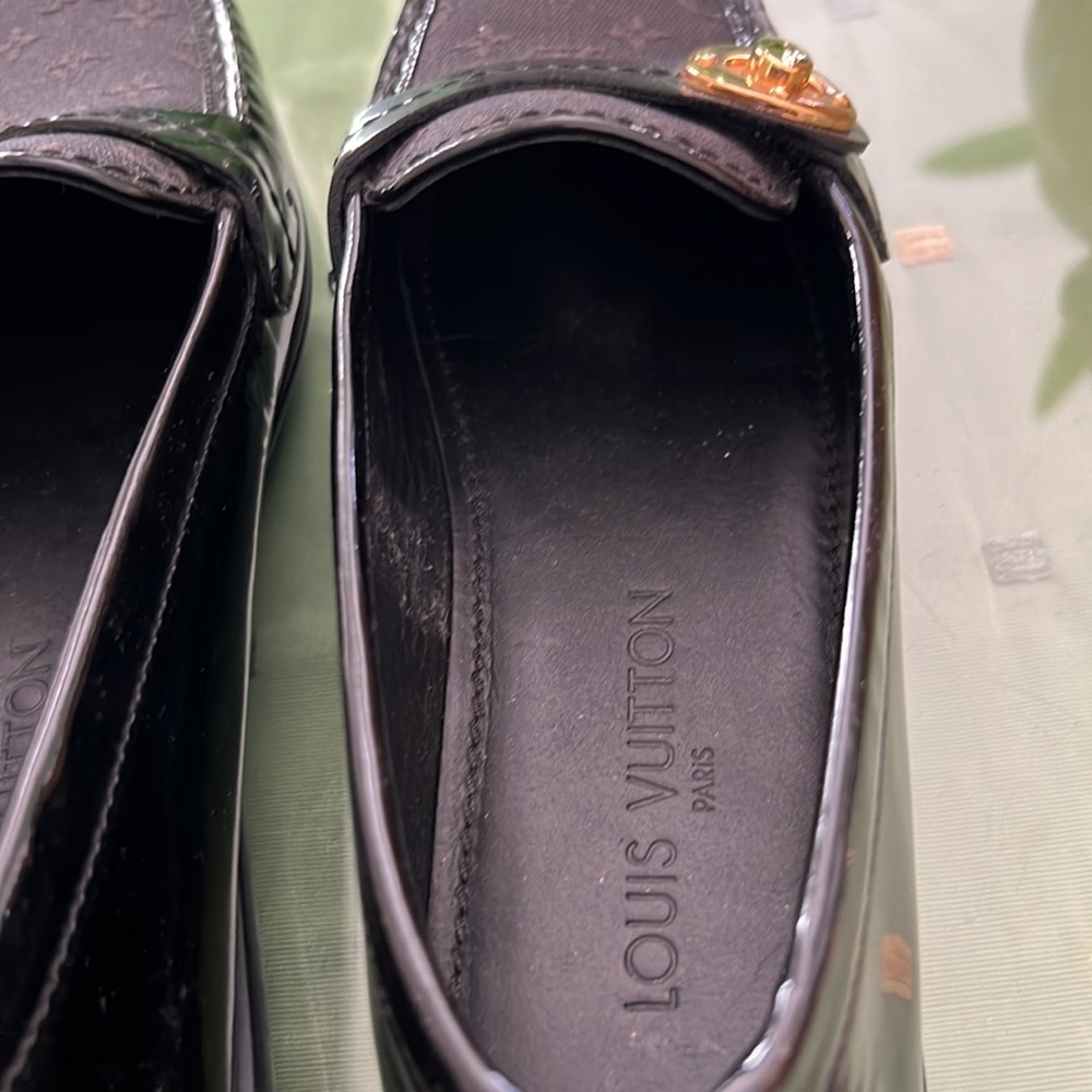 Brown Louis Vuitton loafers brand new. Size 37 1/2 - Picture 8 of 11
